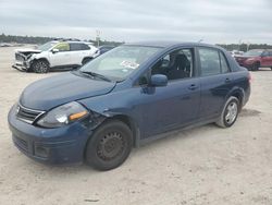 Salvage cars for sale at Houston, TX auction: 2009 Nissan Versa S