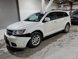 Salvage cars for sale at Leroy, NY auction: 2013 Dodge Journey SXT