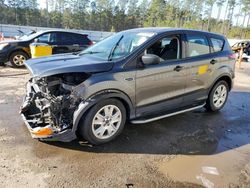 Salvage cars for sale at Harleyville, SC auction: 2016 Ford Escape S