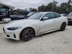 Salvage cars for sale at Ocala, FL auction: 2021 BMW 430I