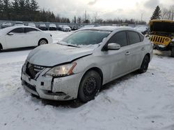 Nissan salvage cars for sale: 2015 Nissan Sentra S