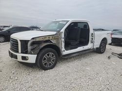 Salvage cars for sale at Taylor, TX auction: 2017 Ford F150 Super Cab