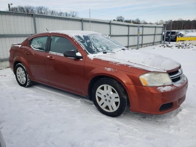 2012 Dodge Avenger SE