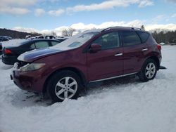 Salvage cars for sale at West Warren, MA auction: 2010 Nissan Murano S