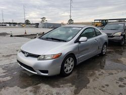 Salvage cars for sale at New Orleans, LA auction: 2007 Honda Civic LX