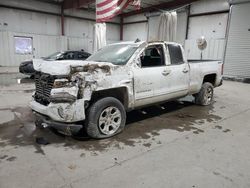 Salvage trucks for sale at Albany, NY auction: 2017 Chevrolet Silverado K1500 LT