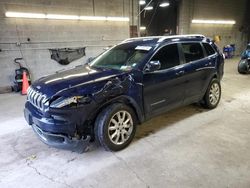 Jeep Vehiculos salvage en venta: 2016 Jeep Cherokee Limited