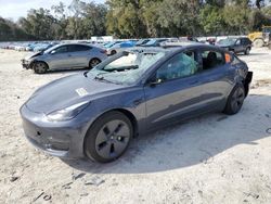 Salvage cars for sale from Copart Ocala, FL: 2023 Tesla Model 3