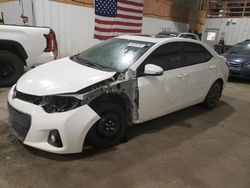 Salvage cars for sale at Anchorage, AK auction: 2015 Toyota Corolla L