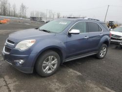 Salvage cars for sale at Portland, OR auction: 2013 Chevrolet Equinox LTZ