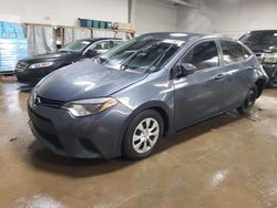 Salvage cars for sale at Elgin, IL auction: 2016 Toyota Corolla L