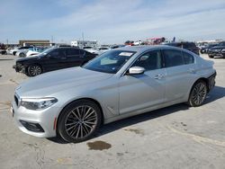 Salvage cars for sale at Grand Prairie, TX auction: 2018 BMW 530 I