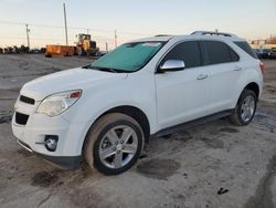 Salvage cars for sale at Oklahoma City, OK auction: 2015 Chevrolet Equinox LTZ