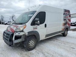 Dodge Vehiculos salvage en venta: 2018 Dodge RAM Promaster 2500 2500 High