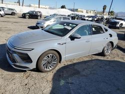 Salvage cars for sale from Copart Van Nuys, CA: 2024 Hyundai Sonata Hybrid