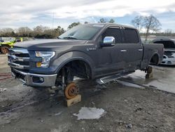 Salvage cars for sale from Copart Byron, GA: 2015 Ford F150 Supercrew