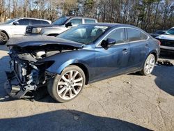 Salvage cars for sale from Copart Austell, GA: 2016 Mazda 6 Touring