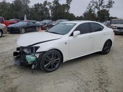 Salvage cars for sale at Ocala, FL auction: 2013 Lexus IS 250