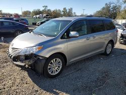 2011 Toyota Sienna XLE en venta en Riverview, FL