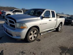 Salvage trucks for sale at Lebanon, TN auction: 2012 Dodge RAM 1500 ST