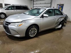 Toyota Vehiculos salvage en venta: 2015 Toyota Camry LE