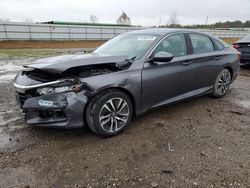 Salvage cars for sale at Houston, TX auction: 2019 Honda Accord Hybrid EX