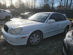 Salvage cars for sale at Waldorf, MD auction: 2005 Hyundai Sonata GL