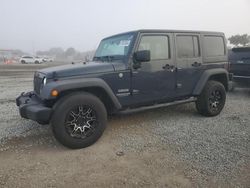 Salvage cars for sale at San Diego, CA auction: 2017 Jeep Wrangler Unlimited Sport