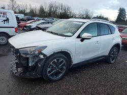 Salvage cars for sale at Portland, OR auction: 2016 Mazda CX-5 GT