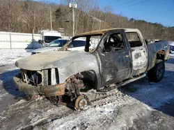 Salvage trucks for sale at Hurricane, WV auction: 2007 Chevrolet Silverado K1500 Crew Cab