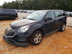 Salvage cars for sale at Eight Mile, AL auction: 2016 Chevrolet Equinox LS