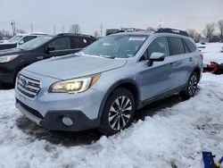 Subaru salvage cars for sale: 2015 Subaru Outback 2.5I Limited