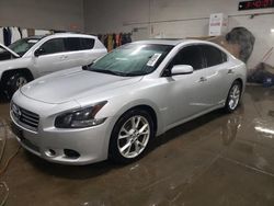 Salvage cars for sale at Elgin, IL auction: 2014 Nissan Maxima S