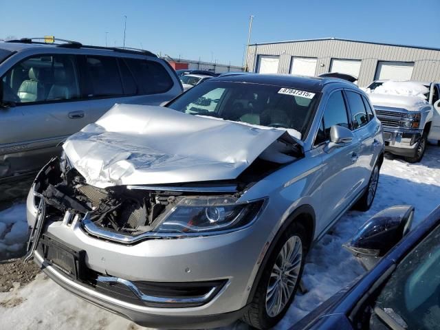 2018 Lincoln MKX Reserve