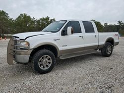 Salvage cars for sale at Houston, TX auction: 2005 Ford F250 Super Duty