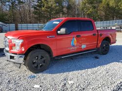 Ford salvage cars for sale: 2017 Ford F150 Supercrew