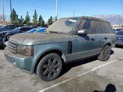 Land Rover Vehiculos salvage en venta: 2007 Land Rover Range Rover HSE