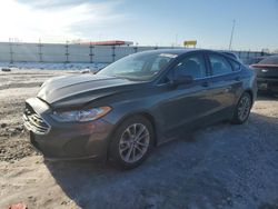 Salvage cars for sale at Cahokia Heights, IL auction: 2020 Ford Fusion SE