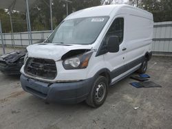 Salvage trucks for sale at Savannah, GA auction: 2017 Ford Transit T-250