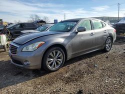 Salvage cars for sale at Chicago Heights, IL auction: 2014 Infiniti Q70 3.7