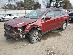 Subaru Vehiculos salvage en venta: 2016 Subaru Outback 2.5I Premium