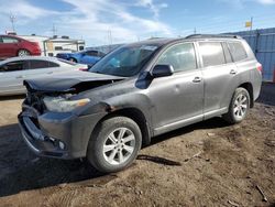 Salvage cars for sale at Greenwood, NE auction: 2011 Toyota Highlander Base