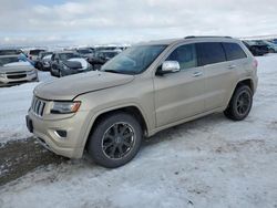 Salvage cars for sale at Helena, MT auction: 2014 Jeep Grand Cherokee Overland