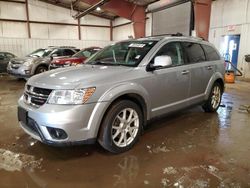 Salvage cars for sale at Lansing, MI auction: 2015 Dodge Journey SXT