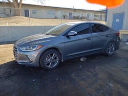 Salvage cars for sale at Albuquerque, NM auction: 2018 Hyundai Elantra SEL