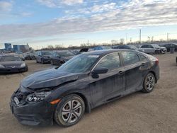 Honda salvage cars for sale: 2016 Honda Civic LX