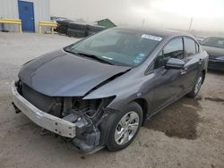 Salvage cars for sale at Tucson, AZ auction: 2015 Honda Civic LX