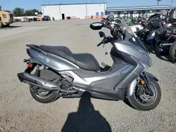 Salvage motorcycles for sale at San Diego, CA auction: 2018 Kymco Usa Inc X-TOWN 300