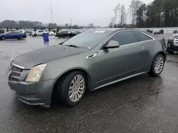 Salvage cars for sale at Dunn, NC auction: 2011 Cadillac CTS