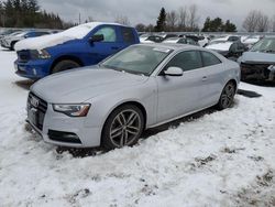 Salvage cars for sale at Bowmanville, ON auction: 2016 Audi A5 Technik